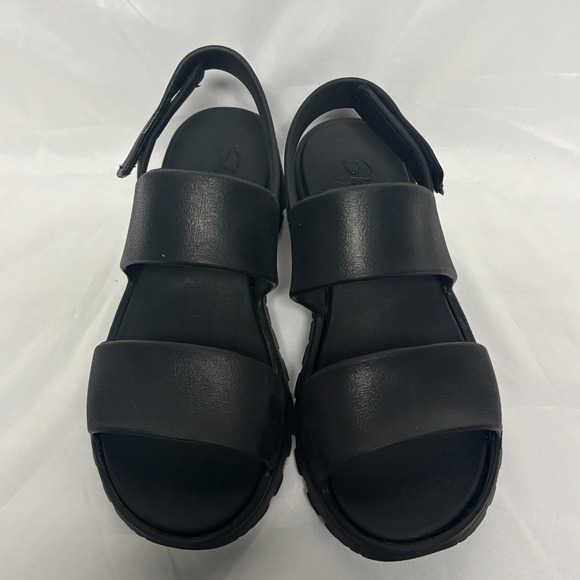 Skechers Womens 7 Foamies Arch Fit Footsteps Day Dream Sandals Black - Picture 2 of 7